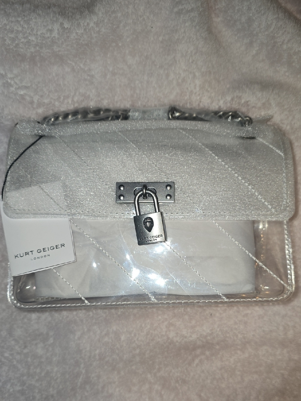 Kurt Geiger clear bag